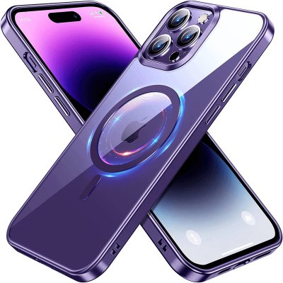 Pouzdro SES MagSafe Apple iPhone XR - fialové – Zboží Mobilmania