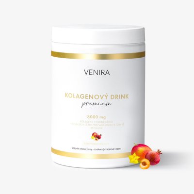 Venira PREMIUM kolagenový drink pro vlasy nehty a pleť tropické ovoce 30 dávek