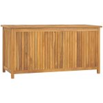 Vidaxl Zahradní box 114 x 50 x 58 cm masivní teakové dřevo 318732 HangarStore – Zbozi.Blesk.cz