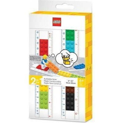 LEGO Pravítko s minifigurkou 30 cm – Zboží Mobilmania