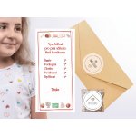 Od Janky Voňavé vysvědčení se jmény - malý dárek s velkým významem nejen pro paní učitelku ➽: pro paní učitelku – Zboží Mobilmania