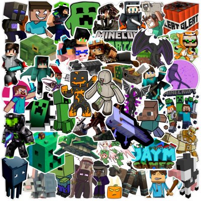 Nálepky Minecraft Varianta: 5 – Zboží Mobilmania