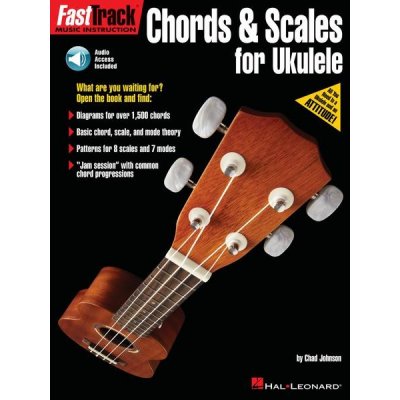 FastTrack Chords & Scales for Ukulele akordy stupnice + audio