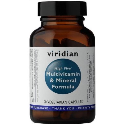 Viridian High Five Multivitamin & Mineral Formula 60 cps