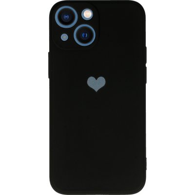 Pouzdro Vennus Valentýnské Heart iPhone 13 - černé