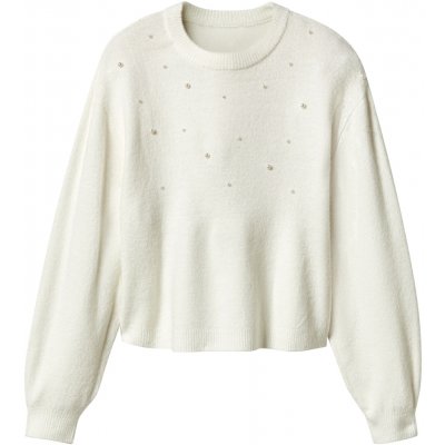 esmara Dámský úpletový svetr bílá – Zboží Mobilmania