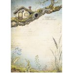 Stamperia Rýžový papír Stromový dům – Zboží Dáma