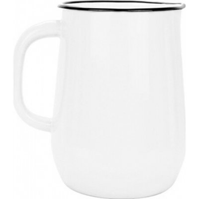 Novomoskovskaya posuda Smaltovaný džbán ø 11.5 cm - 2.5 l bílý – Zboží Dáma