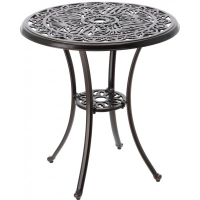 Garden Line Zahradní stůl Danbury 68 cm antický bronz – Hledejceny.cz