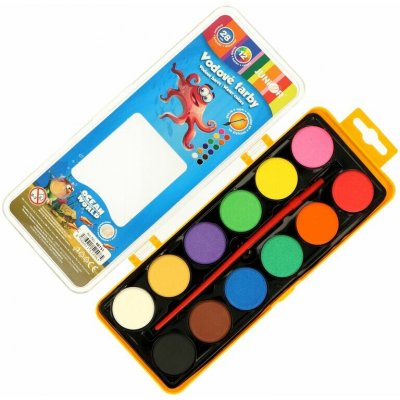 Junior barvy vodové TY-10812,12 barevné 28mm – Zboží Mobilmania