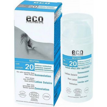 Eco Cosmetics Neutral mléko na opalování SPF20 100 ml