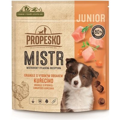 Propesko Mistr JUNIOR s čerstvým kuřecím 0,5 kg – Zbozi.Blesk.cz