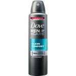Dove Men+ Care Clean Comfort deospray 150 ml – Zboží Dáma