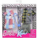 Barbie Módní oblečení pro panenku a Kena doplňky – Zboží Mobilmania