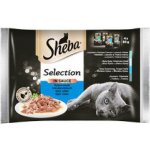 Sheba Selection rybí šťavnatý výběr 4 x 85 g – Zboží Mobilmania