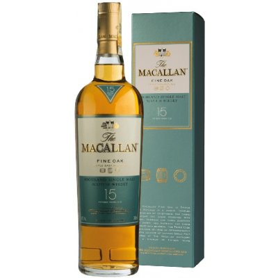 Macallan Fine Oak Double Cask 15y 40% 0,7 l (kazeta)