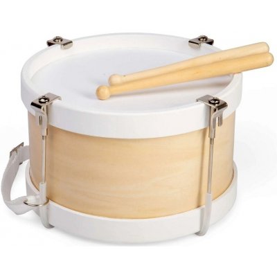 Bigjigs Toys Dřevěný bubínek přírodní – Zboží Dáma