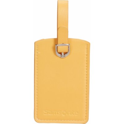 Samsonite Rectangle Luggage Tag 121307/2022 žlutá – Zboží Dáma