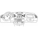 Konzole pro držák mobilního telefonu do Mercedes Sprinter
