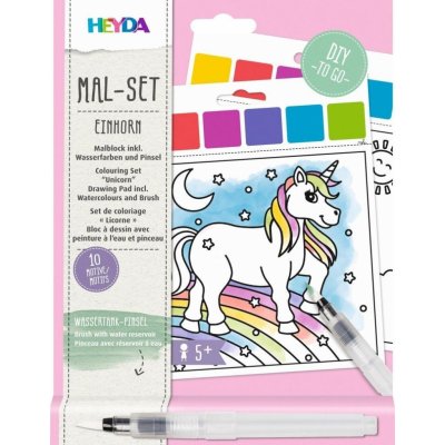 Heyda 10 omalovánek jednorožci – Zboží Dáma