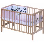 Scarlett Panda růžová 120 x 60 s kompletní výbavou – Zboží Dáma