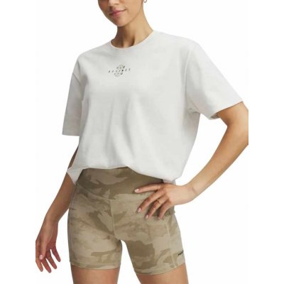 Under Armour PJT RCK CAMPUS TEE W 1389717-114 bílé – Zboží Dáma