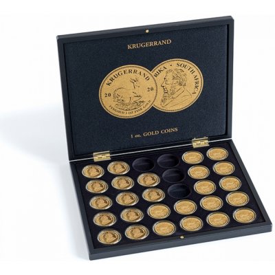 LEUCHTTURM Kazeta pro zlaté mince KRÜGERRAND v kapslích – Zboží Dáma