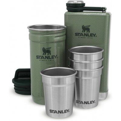 Stanley Adventure Series dárkový set placatka + 4x panáky green 230ml – Hledejceny.cz