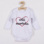 NEW BABY Body s potiskem AHOJ JÁ JSEM TADY NOVÝ – Sleviste.cz