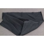 Elastická nažehlovací záplata - rozměr 15 cm x 20 cm - černá – Zbozi.Blesk.cz