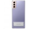 Pouzdro a kryt na mobilní telefon Samsung Samsung Clear Standing Galaxy S21+ 5G průhledná EF-JG996CTEGWW