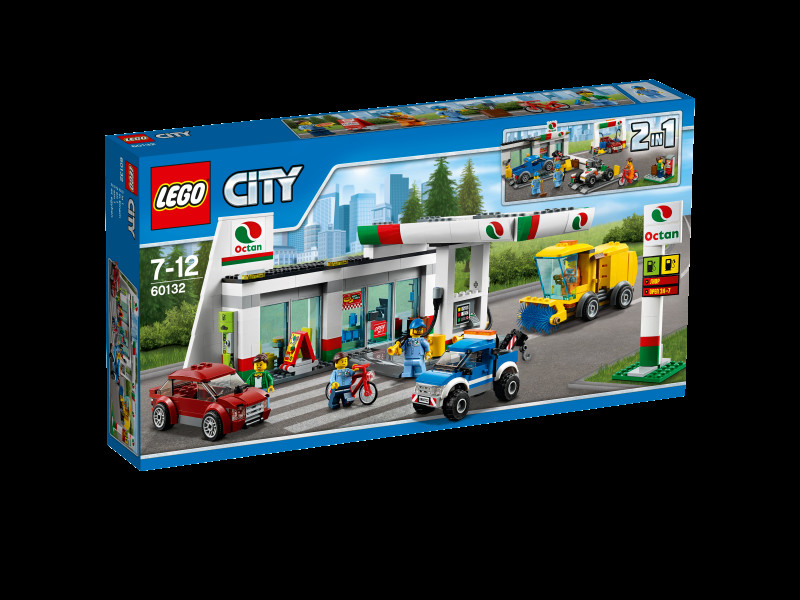 LEGO® City 60132 Benzínová stanice od 3 349 Kč - Heureka.cz