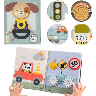 Taf Toys Knížka s aktivitami Tiny Traveler Busy Book – Hledejceny.cz