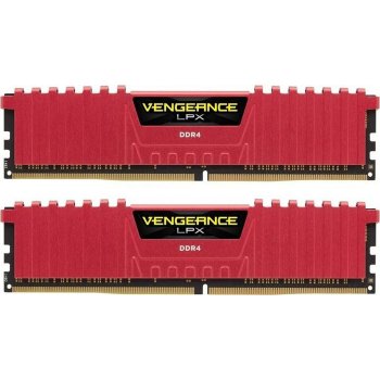 Corsair Vengeance LPX Red DDR4 16GB (2x8GB) 3200MHz CL16 CMK16GX4M2B3200C16R