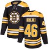 Hokejový dres Adidas Dres Boston Bruins David Krejčí #46 Home Authentic Player Pro