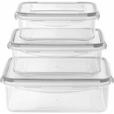 Siguro Sada dóz na potraviny Fresh Keeper 1 l + 1,5 l + 2,5 l 3 ks – Zboží Mobilmania