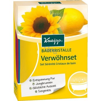 Kneipp soe do koupele Rozmazlování 4 x 60 g dárková sada