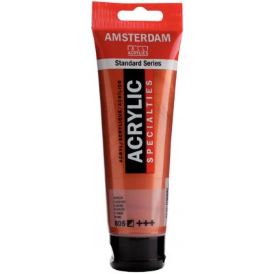 Royal talens Akrylová barva Special Metalic Bronze Amsterdam 120 ml 805 Copper – Sleviste.cz