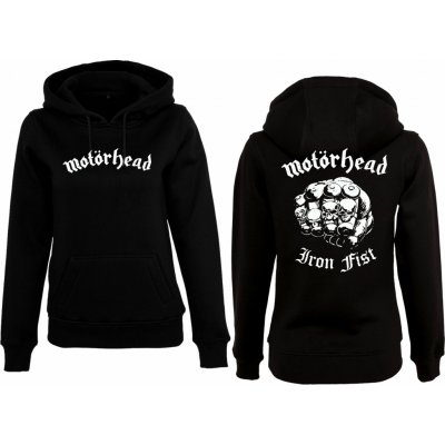 Mikina Motörhead Iron Fist Černá – Zboží Dáma