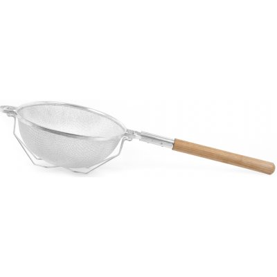 TECHNICA Síto o průměru 310 mm, s dřevěnou rukojetí, z pozinkované oceli | TECHNICA, Silver Line – Sleviste.cz