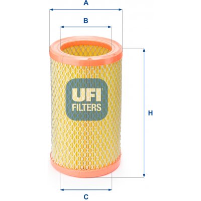 UFI Vzduchový filtr 2782400 – Hledejceny.cz