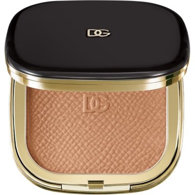 Dolce & Gabbana Pudrový bronzer Face & Eyes Match Lasting Bronzer & Eyeshadow Powder Light Medium 14 g – Zboží Dáma