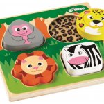 Tidlo Senzorické puzzle safari – Zbozi.Blesk.cz