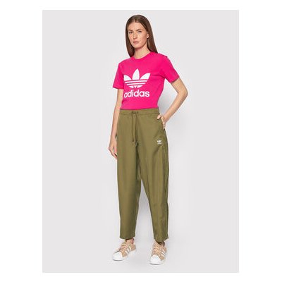 adidas T-Shirt adicolor Classics Trefoil HG3785 Růžová – Zboží Mobilmania