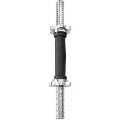 Tyčka činky CHROM 35cm, diam. 24mm 24 mm – Zboží Dáma