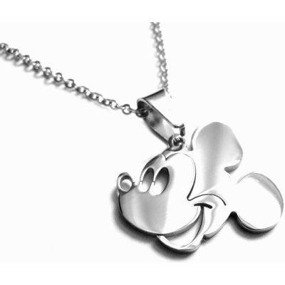 Steel Jewelry Náhrdelník Mickey mouse z chirurgické oceli NH171008 – Sleviste.cz