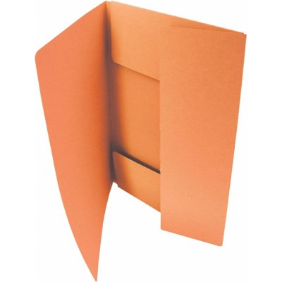 HIT Office A4 Papírové desky s chlopněmi oranžové 50 ks – Hledejceny.cz