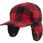 Brandit Lumberjack zimní čepice červeno černá – Hledejceny.cz