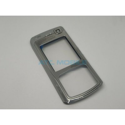Kryt Nokia N70 přední stříbrný – Zboží Mobilmania