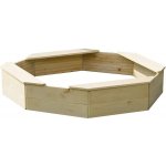 T-WOOD Pískoviště osmihranné Přírodní – Zboží Dáma